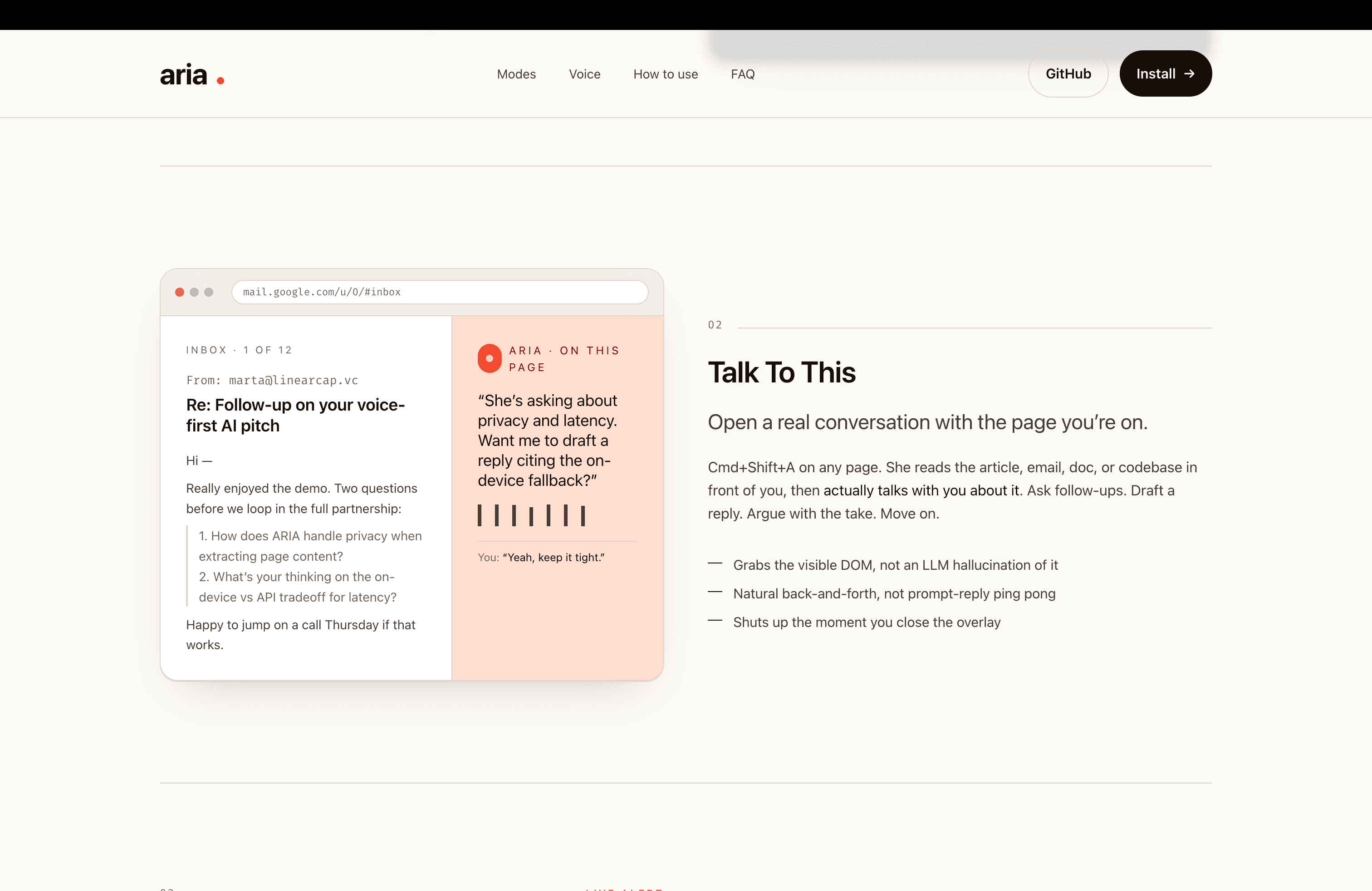 aria screenshot 3