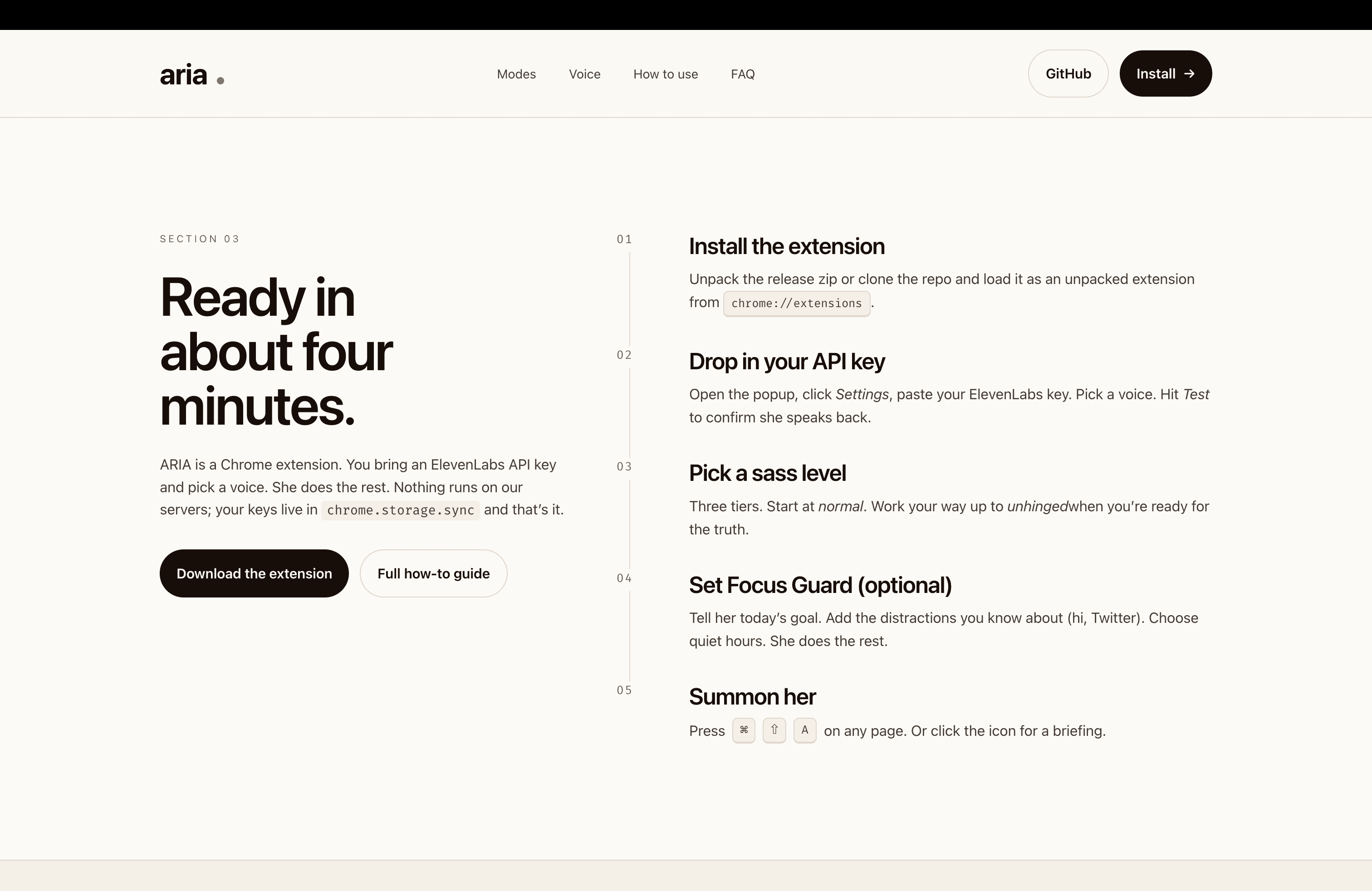 aria screenshot 4