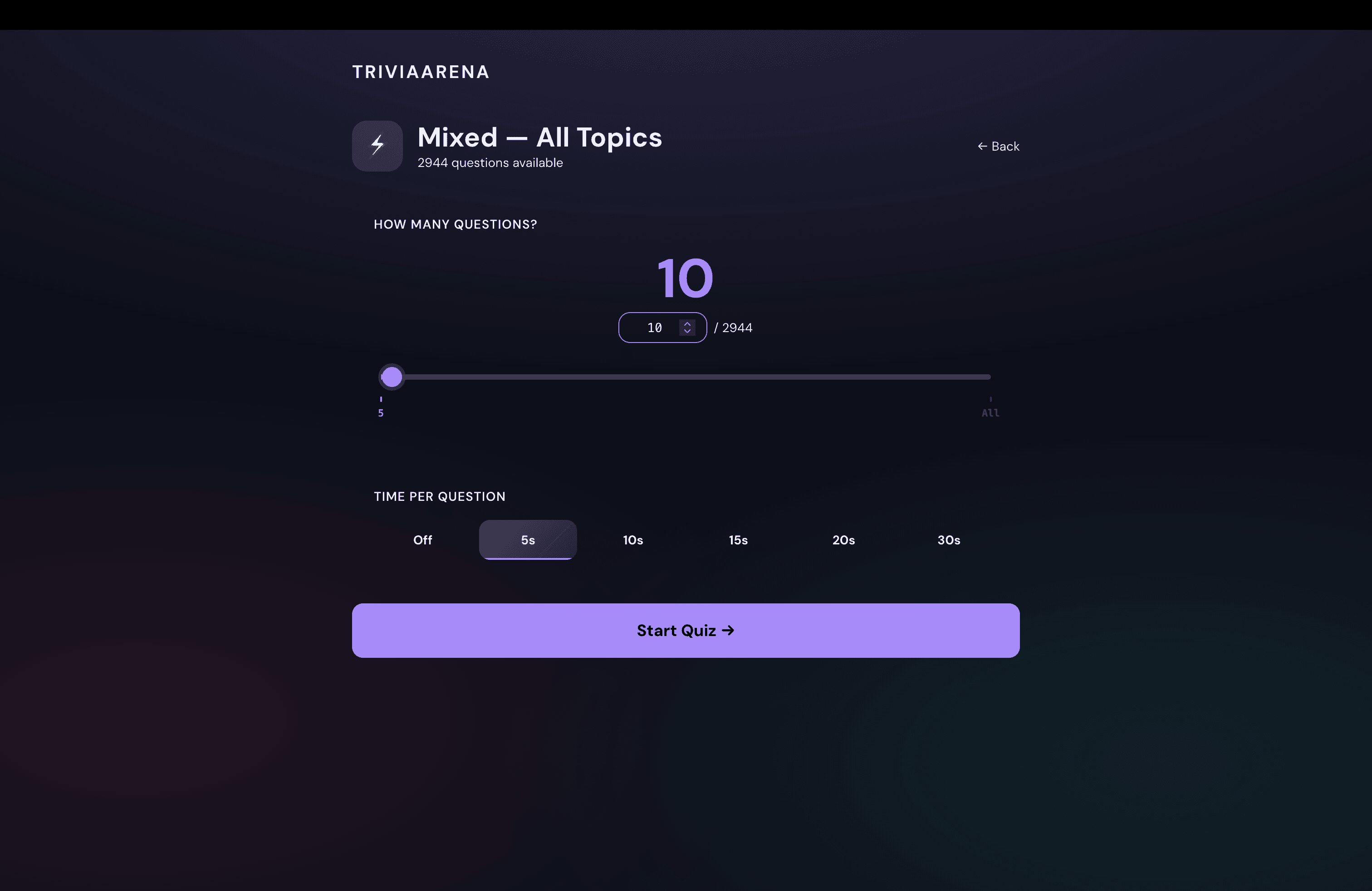 trivia-arena screenshot 2