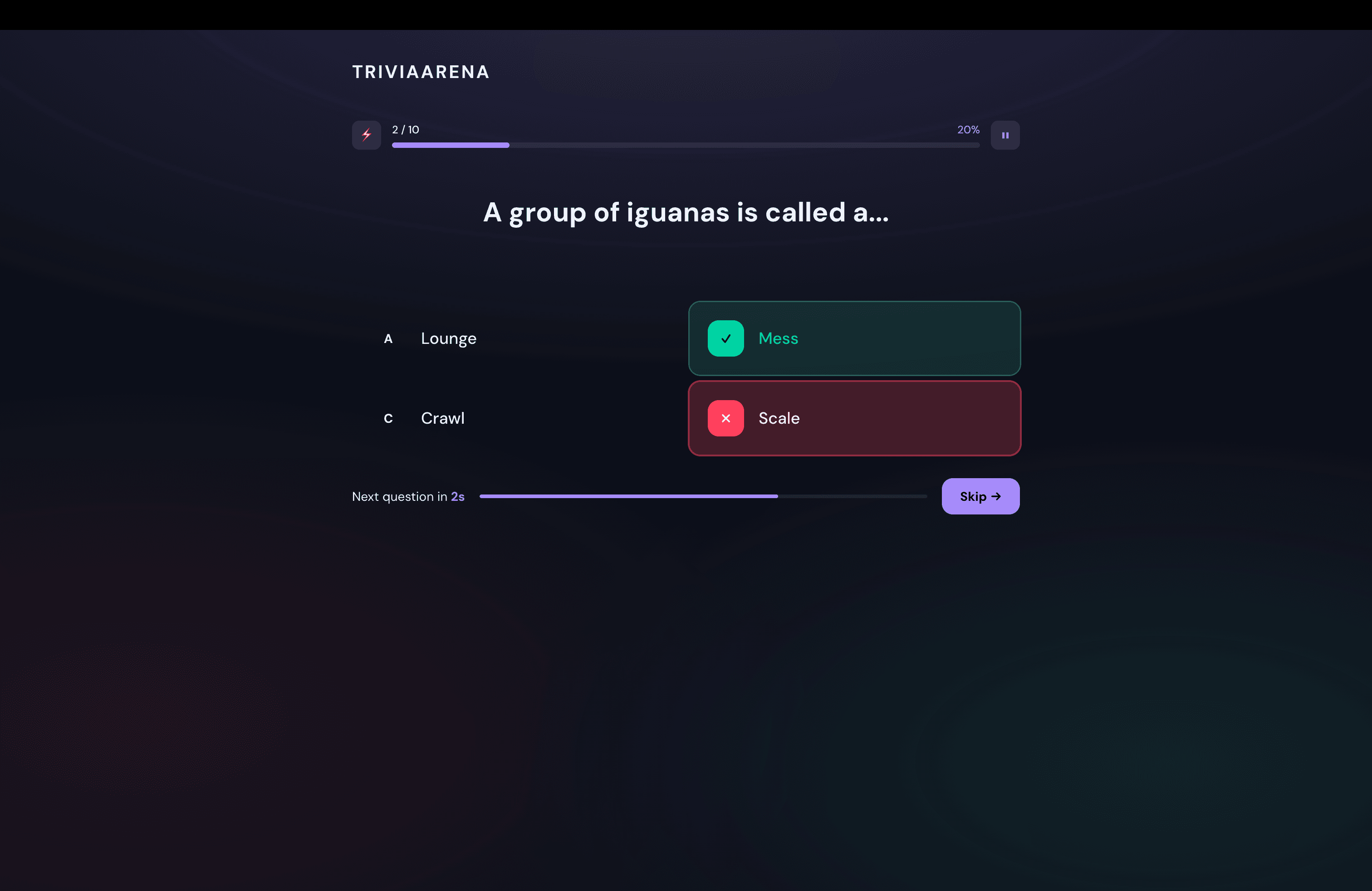 trivia-arena screenshot 4